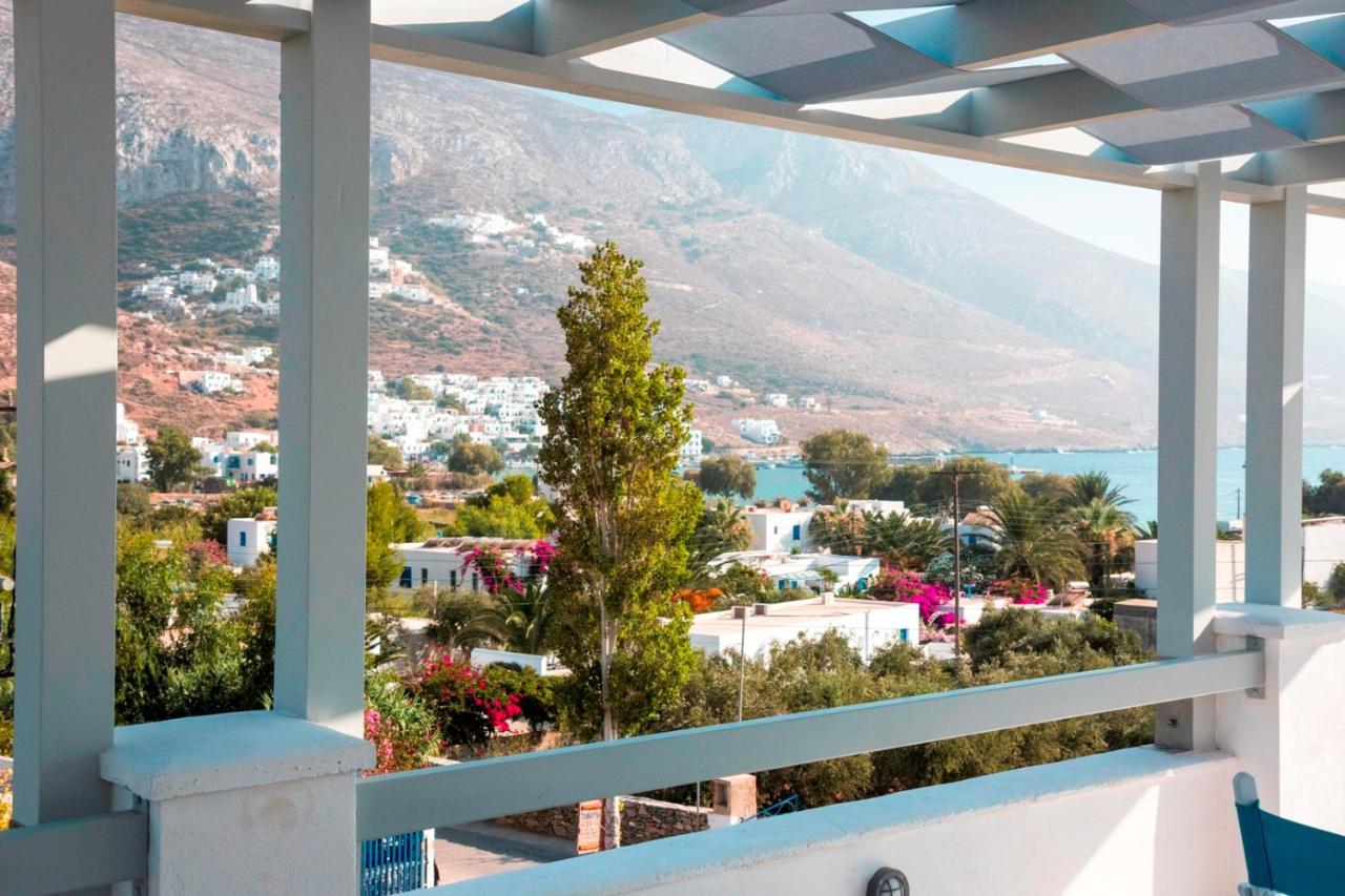 Pension Askas Aegiali Bagian luar foto
